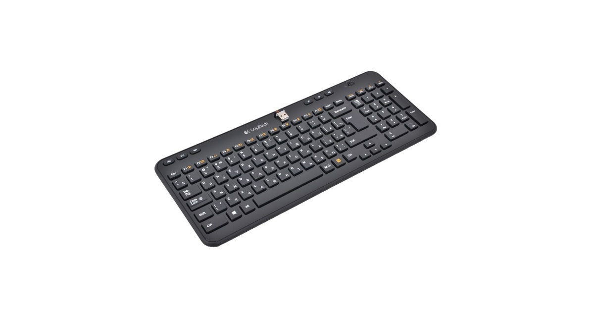 Logitech Wireless Keyboard K360 Black