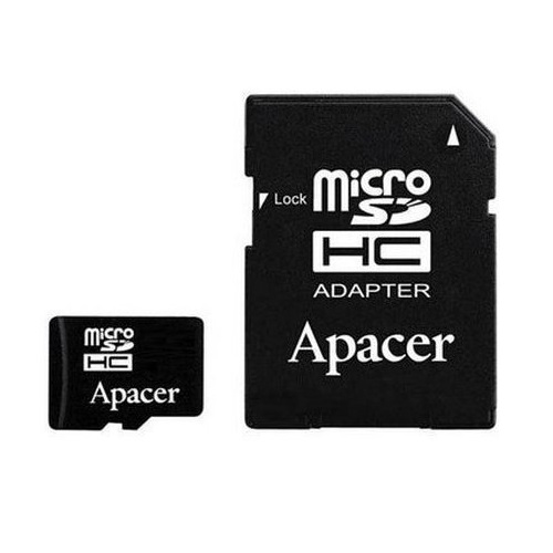 Карта памяти Apacer MicroSD [AP16GMCSH10U1-R] Class 10, 16Гб