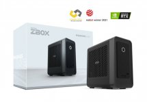 ZOTAC ZBOX-ECM53060C-BE, Intel Core i5-10400/GeForce RTX3060/32Гб Ram/512Гб SSD/без ОС