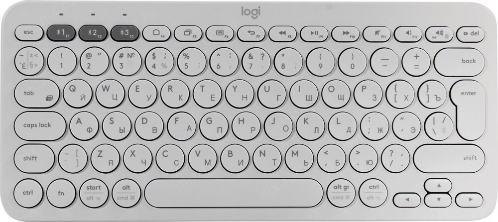 Logitech K380 Multi-Device, Wireless White [920-009589]