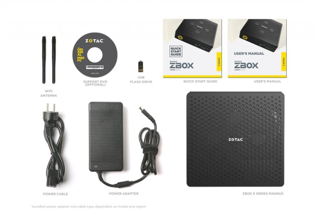 ZOTAC ZBOX-EN072070S-BE/32Гб Ram/960Гб SSD