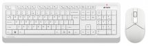 Комплект (клавиатура+мышь)  A4TECH Fstyler FG1012 USB white [fg1012 white]