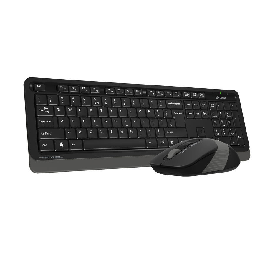Комплект (клавиатура+мышь)  A4TECH Fstyler FG1010 USB grey [fg1010 grey]