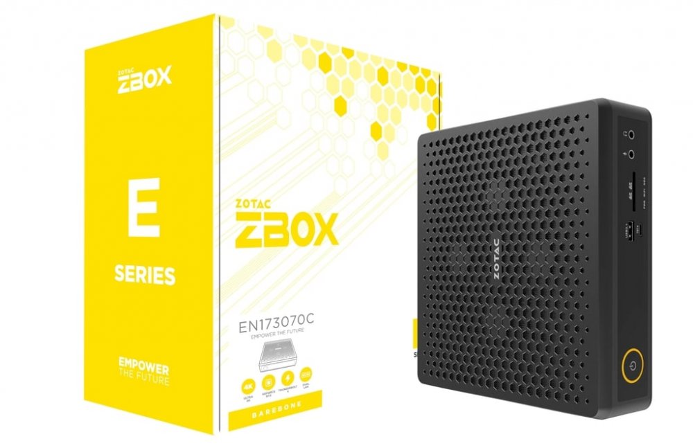 Платформа ZOTAC ZBOX-EN173070C-BE, Intel Core i7-11800H, GeForce RTX 3070