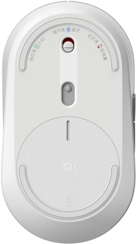 Мышь беспроводная Xiaomi Mi Dual Mode Wireless Silent Edition White [HLK4040GL] 