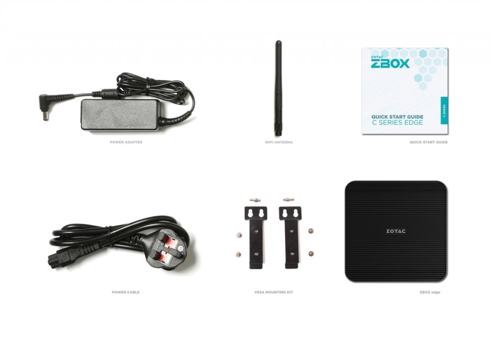 Платформа ZOTAC ZBOX-CI343-BE, Intel N100 