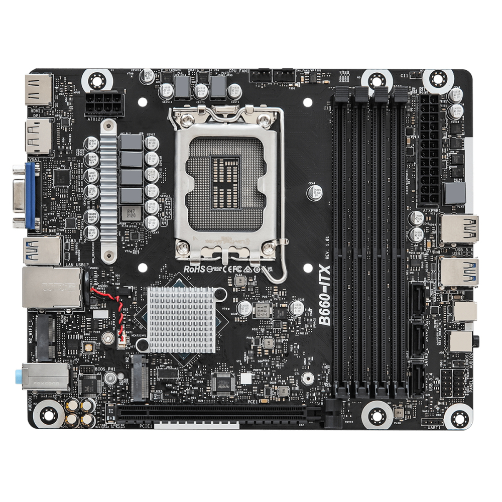 Компьютер ASRock DESKMEET B660, Intel Core i9-13900/GeForce RTX4060/128Гб Ram/4Тб SSD/без ОС