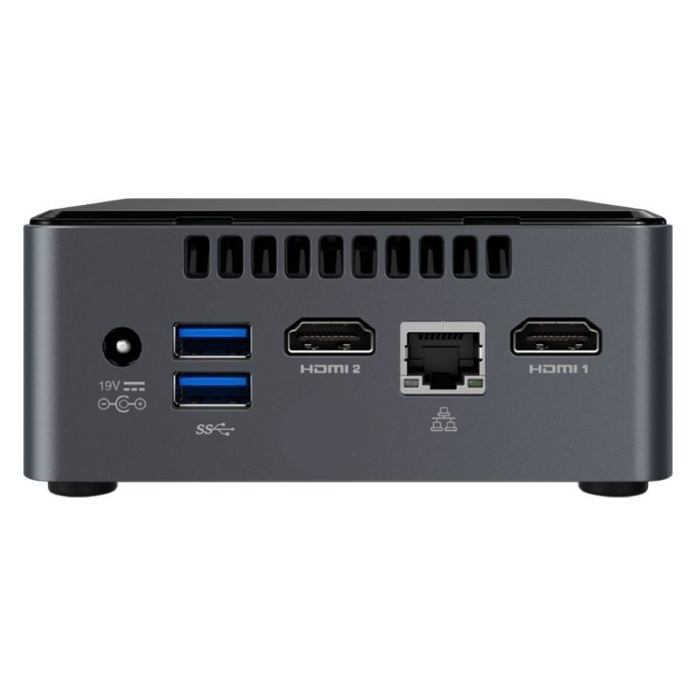 Неттоп Intel NUC [BOXNUC7CJYHN] Intel Celeron J4005/8Гб Ram/240Гб SSD/без ОС