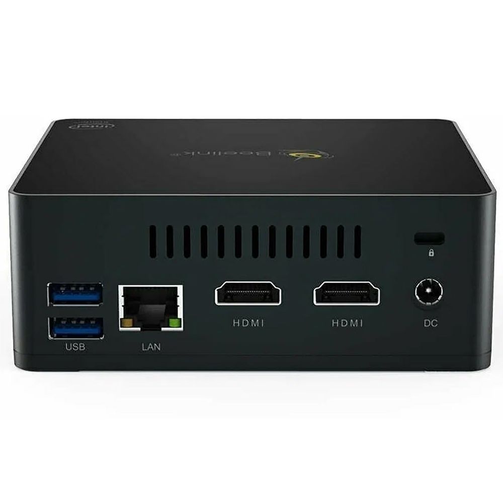 Неттоп Beelink GKmini J4125 (Intel Celeron J4125, 8Гб Ram, 128Гб SSD, без ОС)