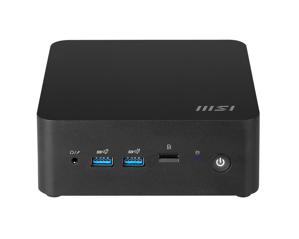 Неттоп MSI Cubi NUC 1M-052BRU (Intel Core 5 120U, 16Гб DDR5, 1Тб SSD, без ОС)