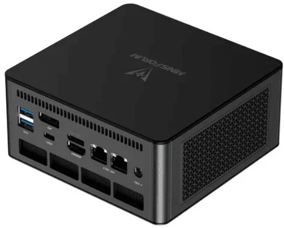 Неттоп Minisforum UM880Pro (AMD Ryzen 7 8845HS, 32Гб DDR5, 1Тб SSD, Windows 11 Pro) 