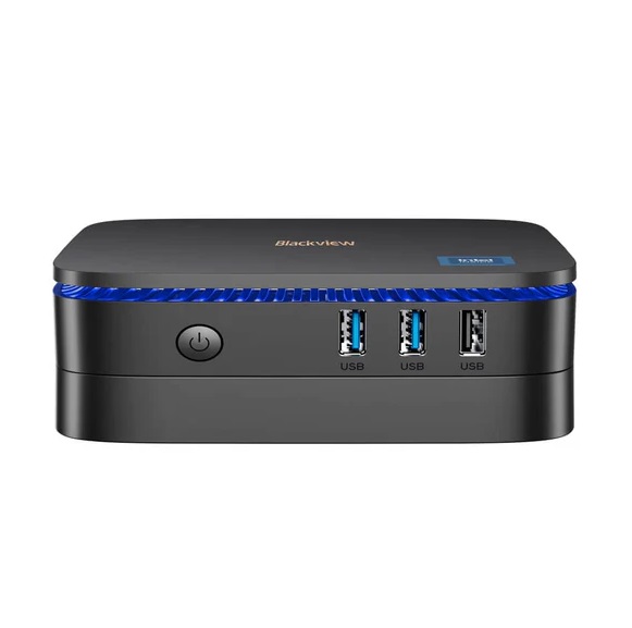 Неттоп Blackview MP60 (Intel Celeron N5095, 16Гб DDR4, 512Гб SSD, Windows 11 Pro)  