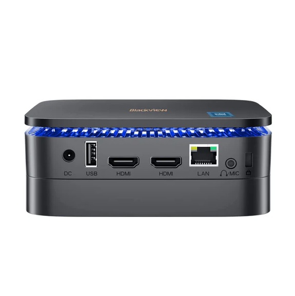 Неттоп Blackview MP60 (Intel Celeron N5095, 16Гб DDR4, 512Гб SSD, Windows 11 Pro)  