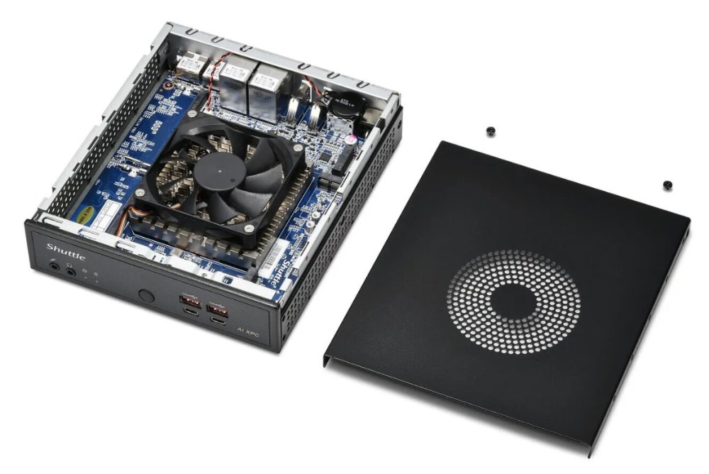 Неттоп Shuttle DN11H (Intel Core Ultra 5 125H, 16Гб DDR5, 512Гб SSD, без ОС) (74R-DN11H-004-SHU-001) 