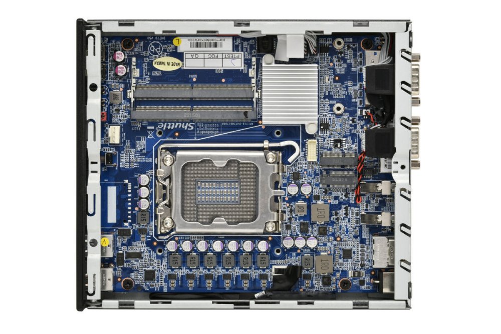 Неттоп Shuttle DH770 (Intel Core i7-14700, 64Гб DDR5, 2Тб SSD, без ОС) (74R-DH770-002-SHU-001)