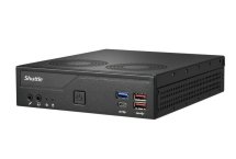 Неттоп Shuttle DH770 (Intel Core i3-14100, 16Гб DDR5, 512Гб SSD, без ОС) (74R-DH770-002-SHU-001)   