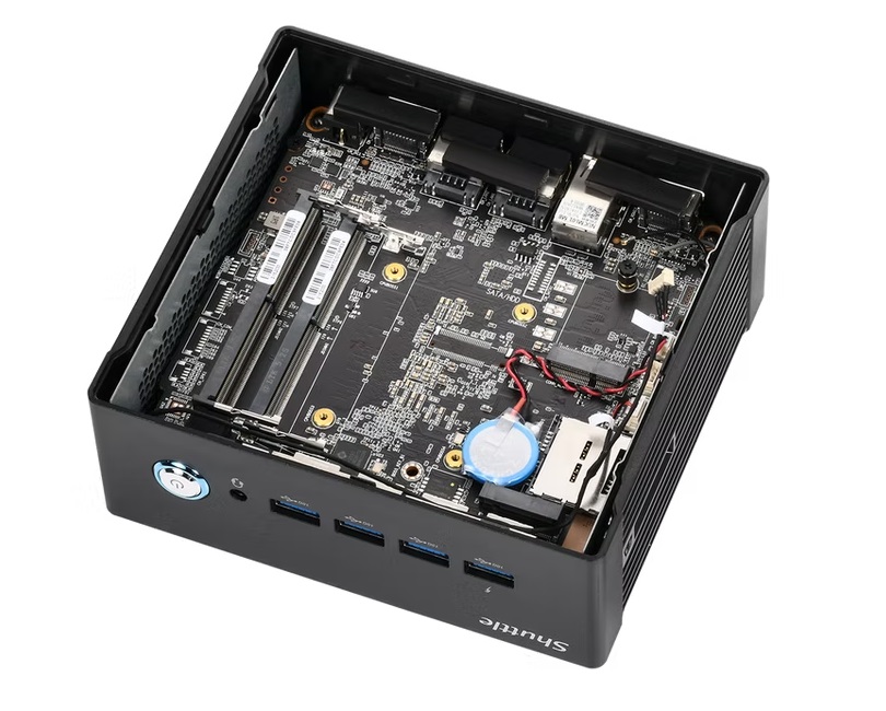 Платформа Shuttle NT10H (Intel Core Ultra 5 125H, no RAM, no SSD, no OS) (77R-NT10H-001-SHU04-MDG)