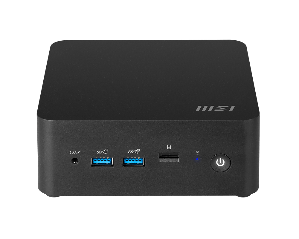 Неттоп MSI Cubi NUC 1M-044XRU (Intel Core 5 120U, 16Гб DDR5, 512Гб SSD, без ОС) (9S6-B0B111-409)