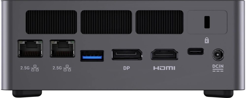 Неттоп Chuwi AuBox Ai365 (AMD Ryzen AI 9 365, 32Гб DDR5, 1Тб SSD, Windows 11 Pro) (CWI603AIP)  