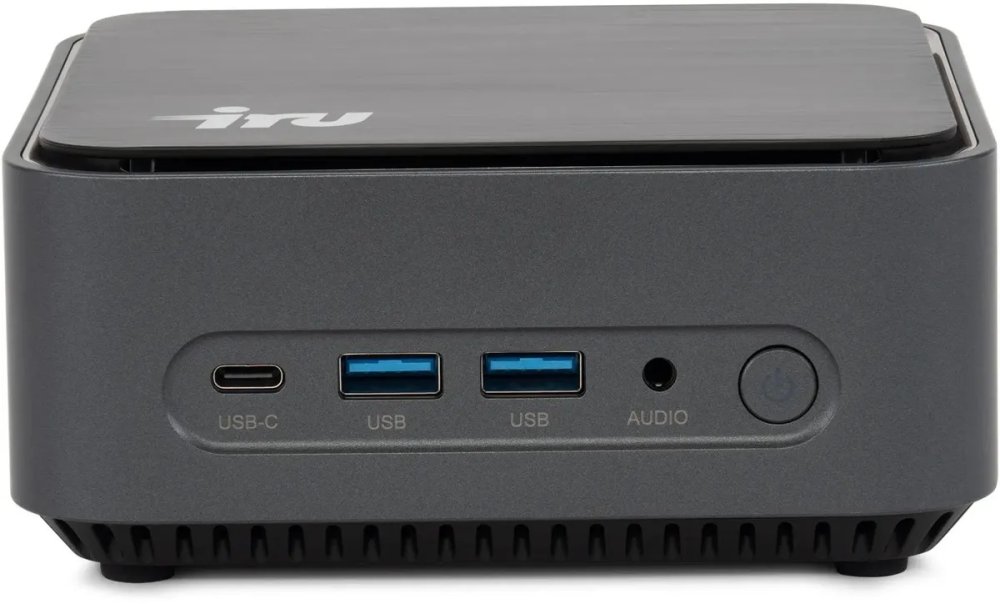 Неттоп iRU Planio 110ALCN (Intel N100, 8Гб DDR4, 256Гб SSD, Windows 11 Pro) (2164236) 