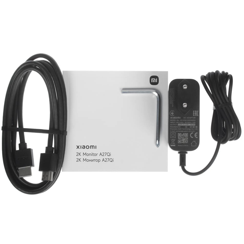 Монитор Xiaomi A27Qi 2026 27" Black (ELA6658RU)  