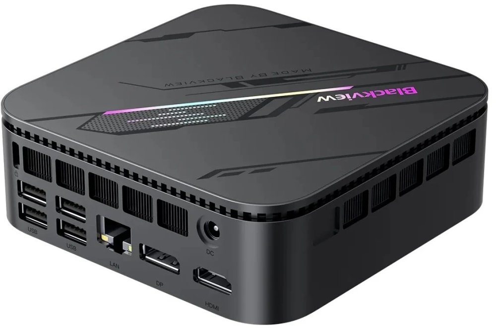 Неттоп Blackview MP100PRO (Intel Core I5-12450H, 16Гб DDR4, 512Гб SSD, Windows 11 Pro)  