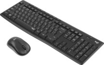 Комплект (клавиатура+мышь) Logitech MK295 Silent Combo Black (920-009807)