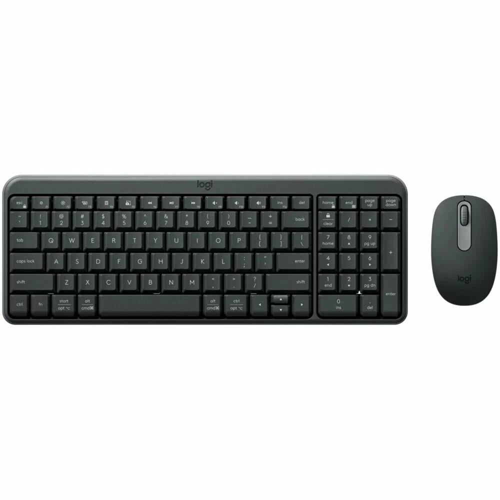 Комплект (клавиатура+мышь) Logitech MK250 Compact MR0114, серый (920-013853) 