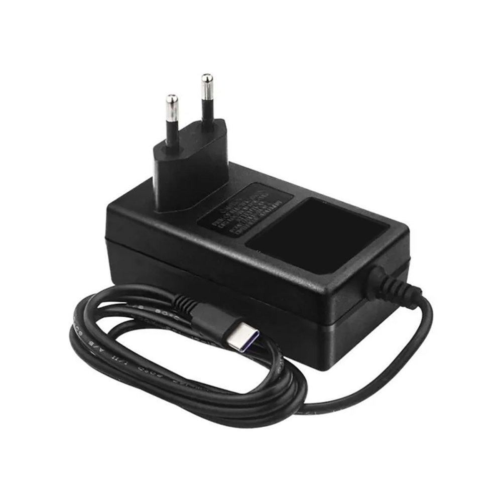 Блок питания Gembird NPA-DC5 для Raspberry Pi 4B, Pi 5, Черный, 5.1V, 5A, 25,5Вт, Кабель 1.5 m, USB Type-C