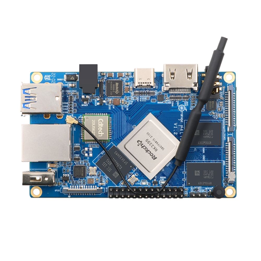 Микрокомпьютер Orange Pi 4 LTS, 4Гб LPDDR4, 16Гб eMMC (OPi4 LTS)