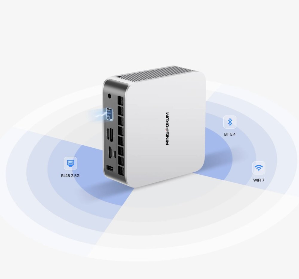 Неттоп Minisforum X1-255 (AMD Ryzen 7 255, 16Гб DDR5, 512Гб SSD, Windows 11 Pro) (11145092)   