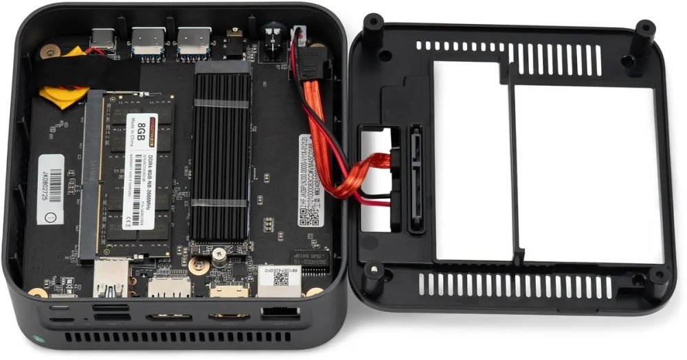 Неттоп iRU Planio 110ALCN (Intel N95, 8Гб DDR4, 240Гб SSD, без ОС) (2198626)  