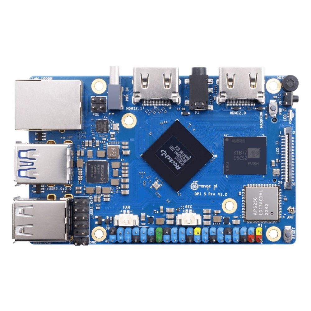 Микрокомпьютер Orange Pi 5 Pro 16GB, без блока питания 