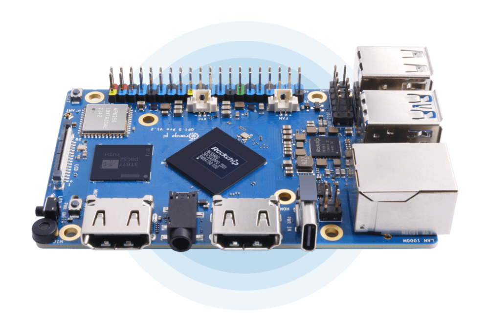 Микрокомпьютер Orange Pi 5 Pro 16GB, без блока питания 