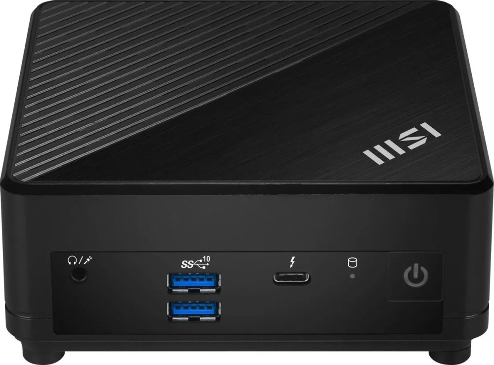 Неттоп MSI Cubi 5 1M (Intel Core 3 100U, 8Гб DDR5, 500Гб SSD, без ОС) (9S6-B0A831-679)  