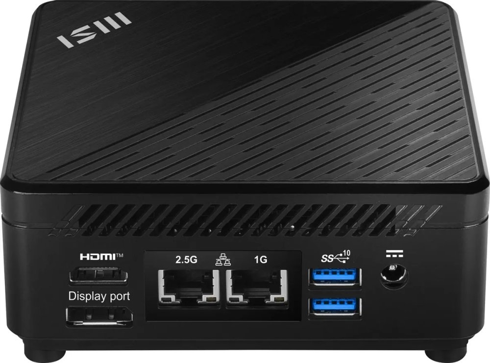 Неттоп MSI Cubi 5 1M (Intel Core 3 100U, 8Гб DDR5, 500Гб SSD, без ОС) (9S6-B0A831-679)  